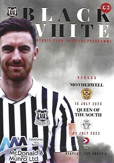 Poster Programmes Like Queen Of The South Elgin City V Motherwell