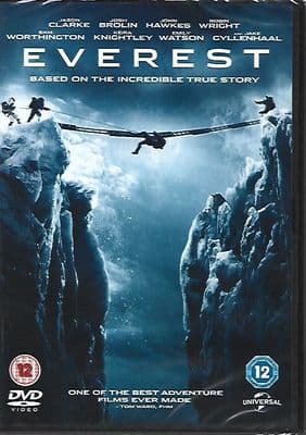 Everest Based on the Incredible True Story - Genuine Region 2 DVD
