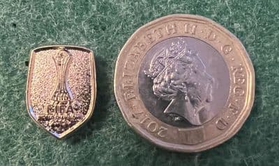 FIFA World Club Championship Enamel Pin Badge - GOLD