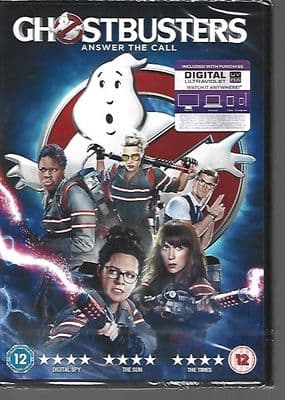 Ghostbusters Answer The Call - Genuine Region 2 DVD
