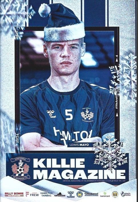 Kilmarnock Issue 4 Official Club Issued Magazine 23/24