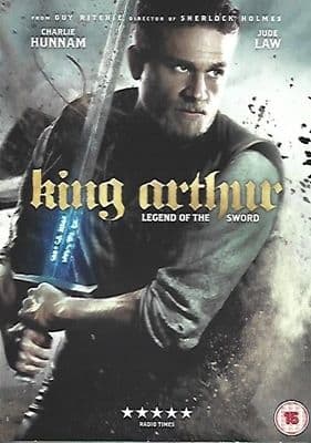 King Arthur Legend of the Sword - Genuine Region 2 DVD