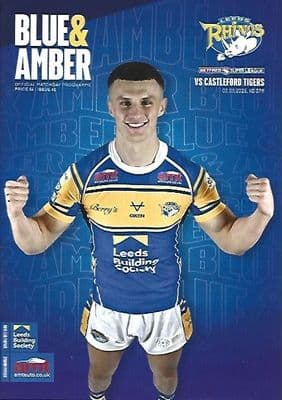 Leeds Rhinos v Castleford Tigers Official Matchday Programme - 2nd March 2025