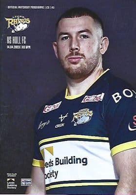 Leeds Rhinos v Hull FC Official Matchday Programme - 14th April 2023