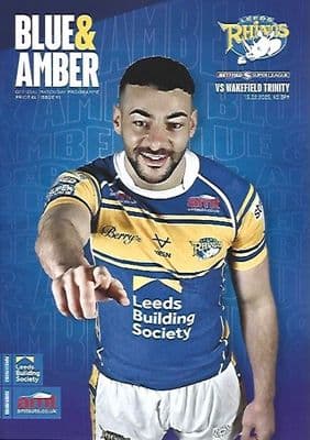Leeds Rhinos v Wakefield Trinity Official Matchday Programme - 15th February 2025