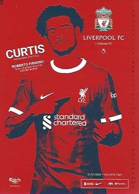 Liverpool v Chelsea Official Premier League Matchday Programme 23/24 - 31st January 2024
