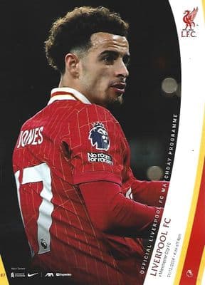 Liverpool v Manchester City Official Matchday Programme 2024/25 - 1st December 2024