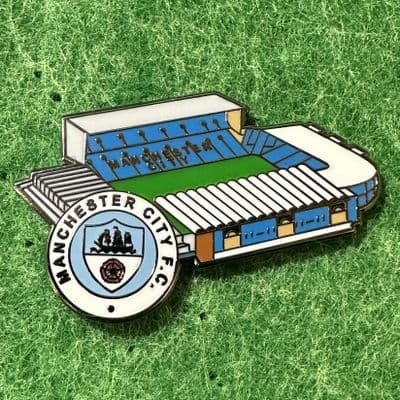 Manchester City Maine Road Stadium Enamel Pin Badge