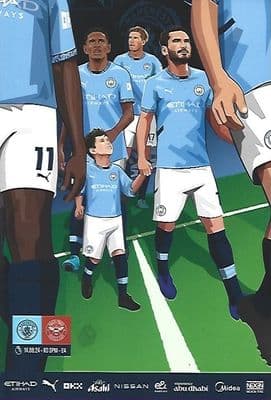Manchester City v Brentford Official Matchday Programme 2024/25 - 14th September 2024