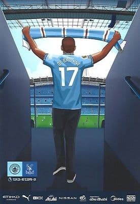 Manchester City v Crystal Palace Official Matchday Programme 2024/25 - 12th April 2025