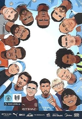 Manchester City v Fulham Official Matchday Programme 2024/25 - 5th October 2024