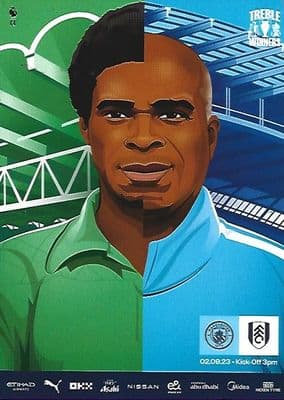 Manchester City v Fulham Official Premier League Matchday Programme 23/24 - 2nd September 2023