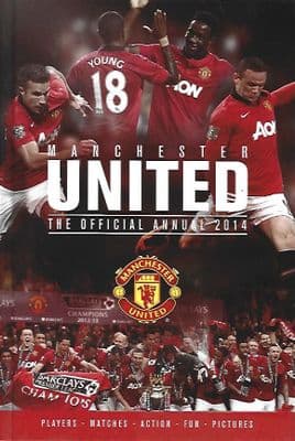 Manchester United 2014 Official Annual -  Hardback