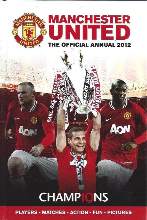 Manchester United Official Annual 2012 - Hardbacked