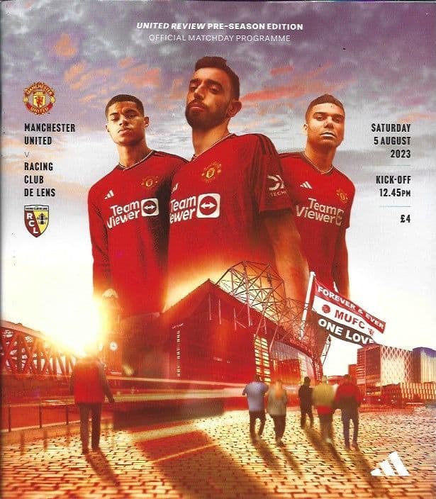 Manchester United v Racing Club De Lens Pre-Season Official Matchday ...