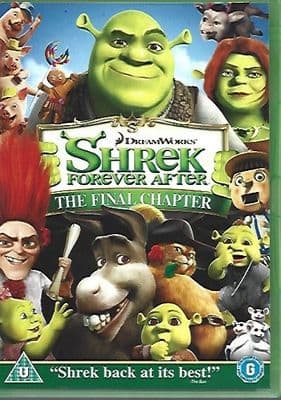 Shrek Forever After The Final Chapter - Genuine Region 2 DVD