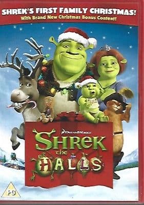 Shrek The Halls- Genuine Region 2 DVD