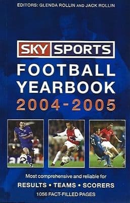 Sky Sports Football Yearbook 2004/2005 Season Paperback