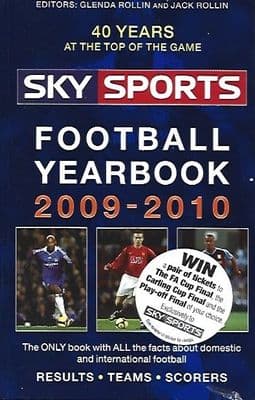 Sky Sports Football Yearbook 2009/2010 Season Paperback