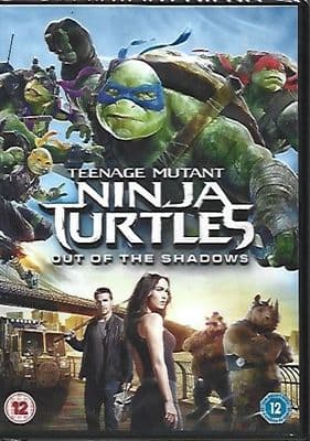Teenage Mutant Ninja Turtles Out of the Shadows - Genuine Region 2 DVD