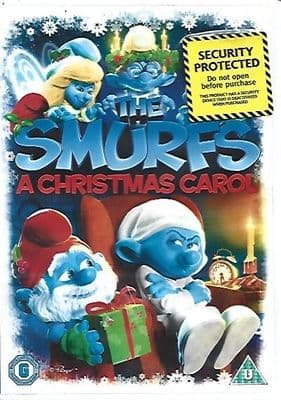 The Smurfs A Christmas Carol - Genuine Region 2 DVD