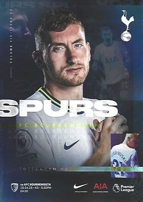 Tottenham Hotspur v Bournemouth Official Matchday Programme 2022/2023 - 15th April 2023