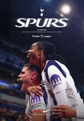 Tottenham Hotspur v Chelsea Official Matchday Programme 2025/26 - PRE-ORDER