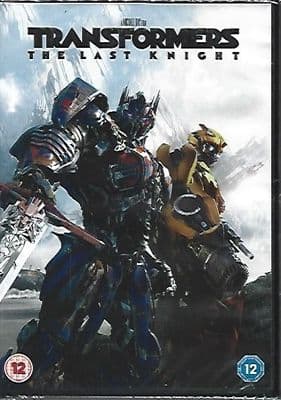 Transformers The Last Knight - Genuine Region 2 DVD