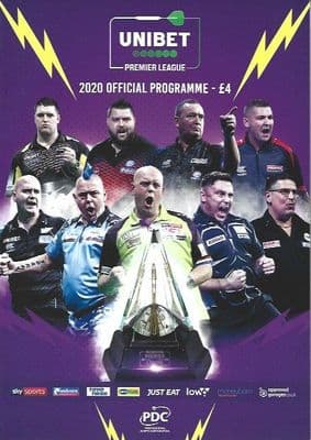 Unibet Premier League Darts 2020 Official Programme