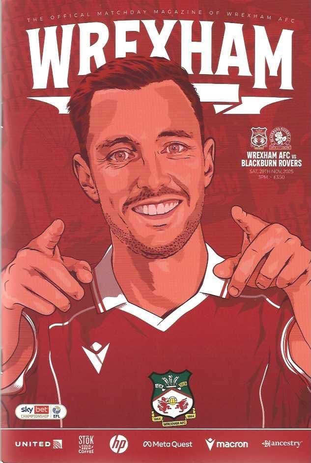 Wrexham v Blackburn Rovers 29th November 2025 Official Matchday ...