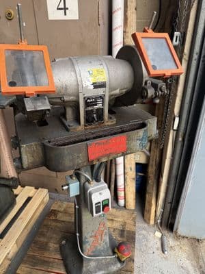 AJAX 453ML PEDESTAL GRINDER - 3 PHASE - 2850rpm- 6