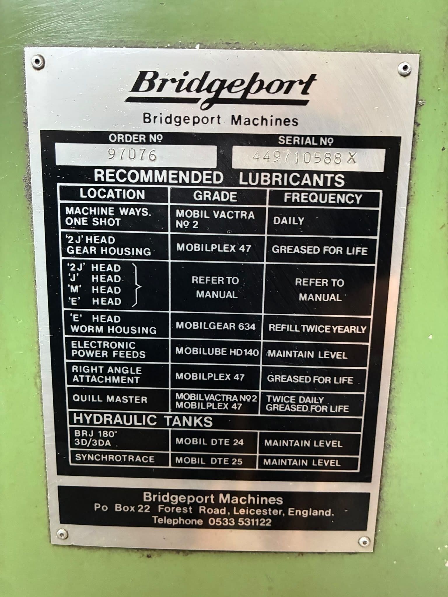 Bridgeport 2J2 Milling Machine - 42