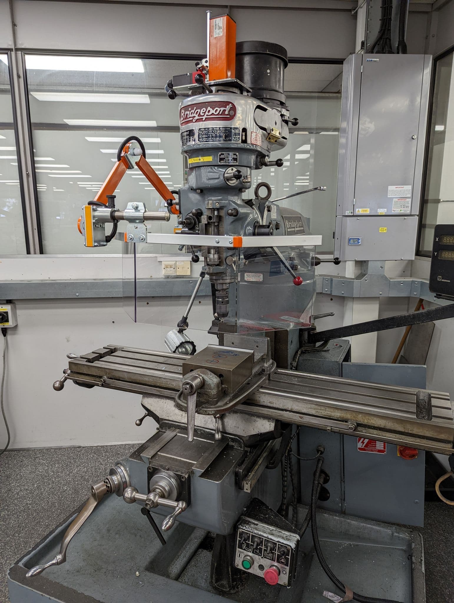 PFR02/625 Fully Universal Milling Guard 2 Interlocks