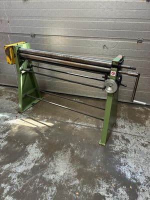 WARCO 1250mm BENDING SLIP ROLLS 1.25mm YOM 2020