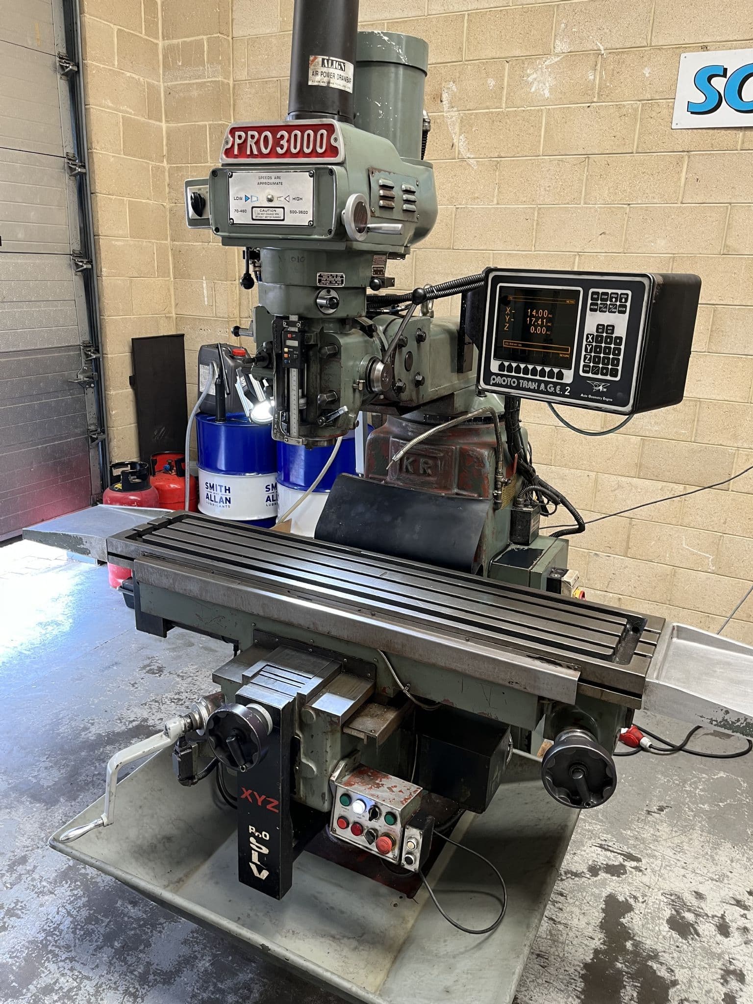 XYZ PRO3000 CNC Milling Machine