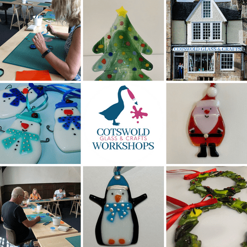 26.13 HALF DAY FESTIVE GLASS FUSING WORKSHOP  - SATURDAY 5th DECEMBER 2026