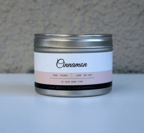 CINNAMON CANDLE TIN