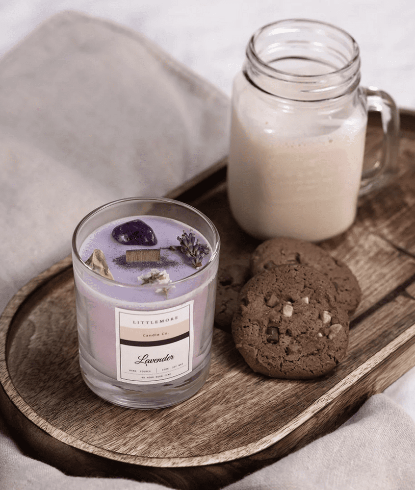 LAVENDER SOY WAX CANDLE