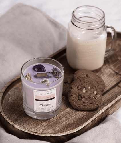 LAVENDER SOY WAX CANDLE