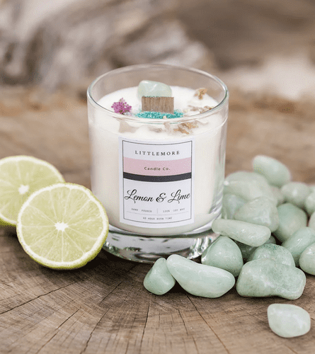 LEMON & LIME SOY WAX CANDLE