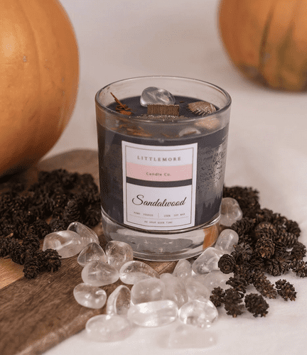 SANDALWOOD SOY WAX CANDLE