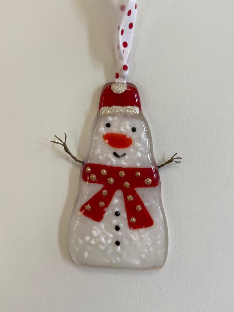 Snowy Snowman Decoration