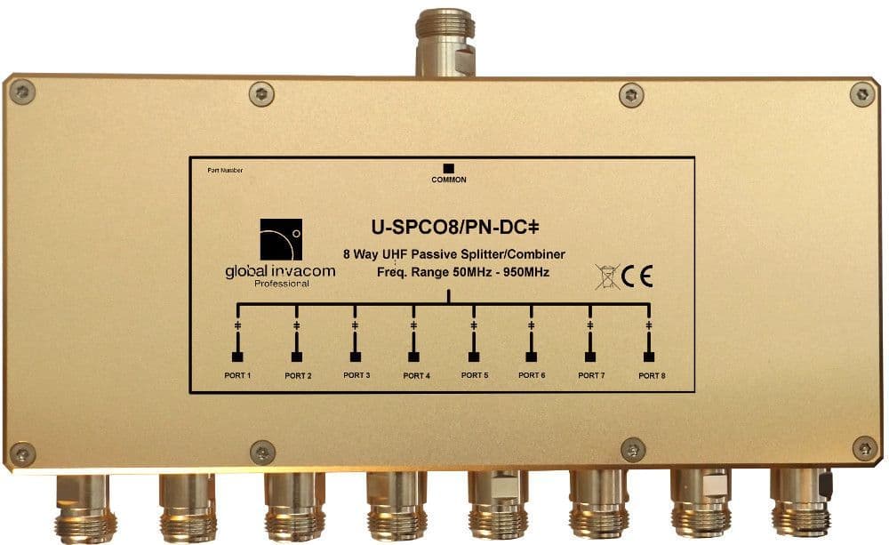 UHF 8 Way Passive