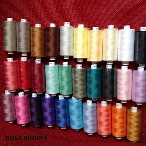 COATS MOON SEWING THREADS 100 POLYESTER
