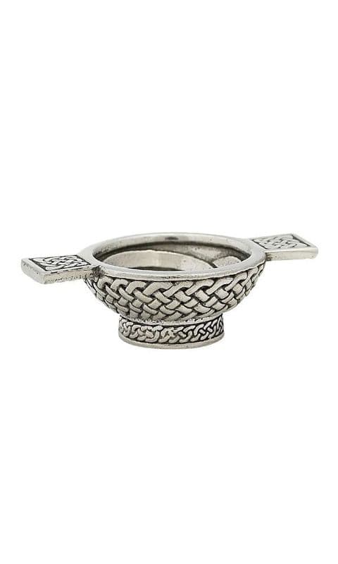 1.25" Celtic Mini Pewter Quaich QA1C