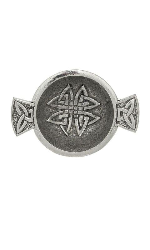 1.75" Celtic Knot Mini Pewter Quaich QA10C