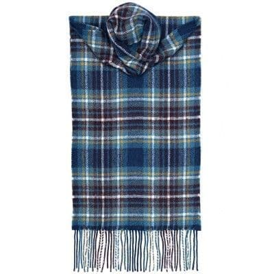100% Lambswool Extra Long Scarf Made in Scotland - Holyrood Modern Tartans - Wool Scarf