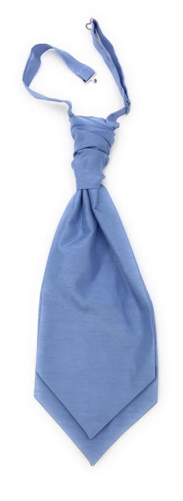 100% Polyester Sky Men Ruche Tie