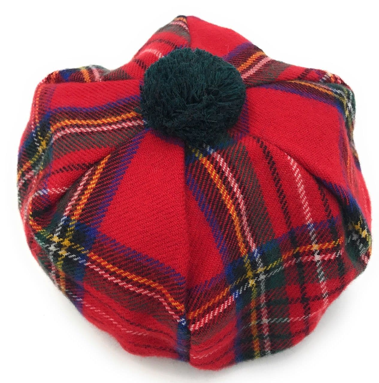 Antique 1960’s Dress Stewart Scotland Tartan Multicolor Wool Cap luxurious Hat The Royal Stewart Tartan Wool Newsboy Cap by FunkyBrims main image 3