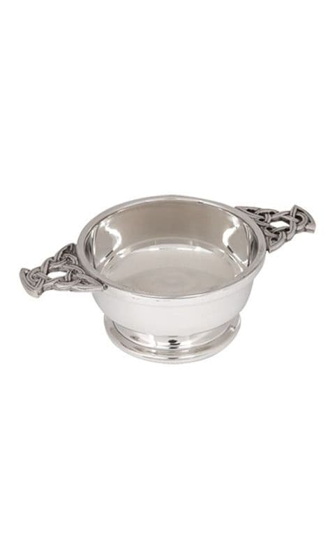 3" Plain Pewter Quaich QA3B